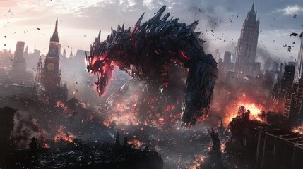 Intense clash as transformer lockdown battles moscow city, chaos and destruction in epic showdown