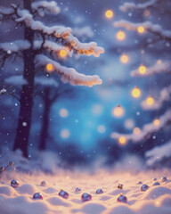 winter christmas background