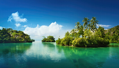 lake in the mountains