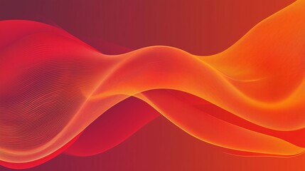 modern red orange background, dynamic abstract color design, stylish gradient wave pattern, artistic red orange background, contemporary wave texture, vivid red orange gradient, elegant abstract backg