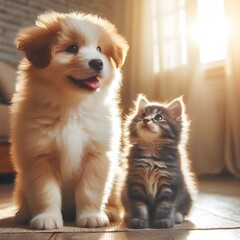dog and cat