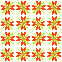 seamless pattern with flowers