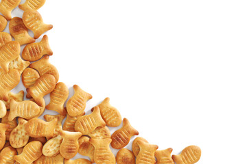 Fish shaped crackers