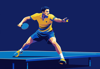 table tennis player