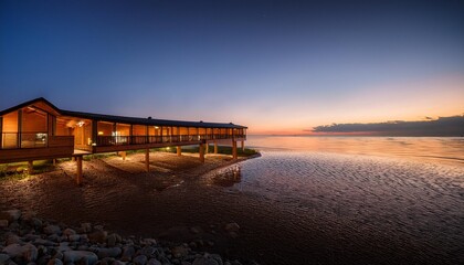 海辺のコテージ