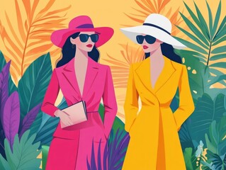 Captivating flat design for fashionable teaser campaigns that showcase the launch of new products with a modern minimalist aesthetic  Ideal for branding advertising