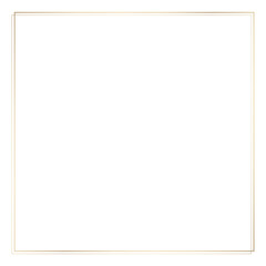 PNG Square gold vintage frame  transparent background