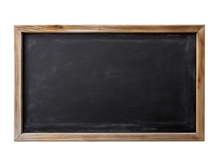 a blackboard with a wooden frame