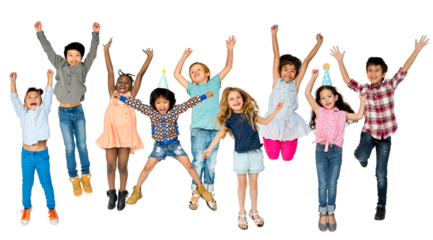 Kid's party png sticker, transparent background