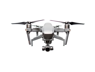 a drone with camera on the back