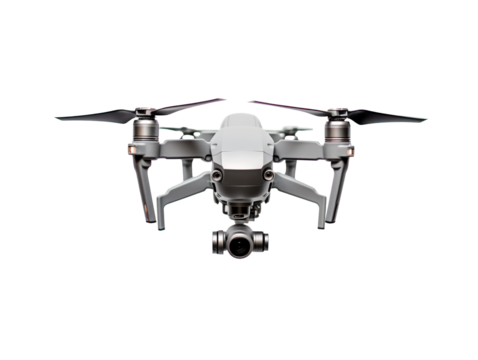 a drone with camera on the back