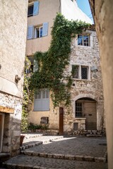 narrow street in the old town