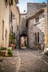 narrow street in the old town