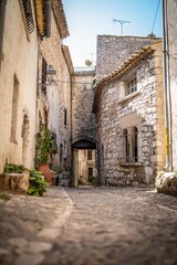 narrow street in the old town