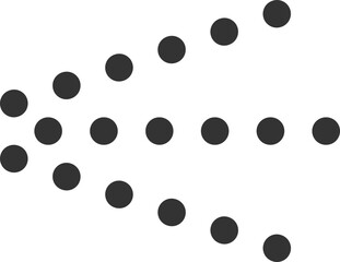 Spray icon of aerosol or airbrush for water gas nozzle steam, perfume deodorant, graffiti paint. Sign shower drops, disinfection, cleaning.