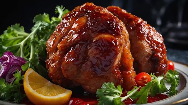 Berliner Eisbein pork knuckle, traditional food, Germany