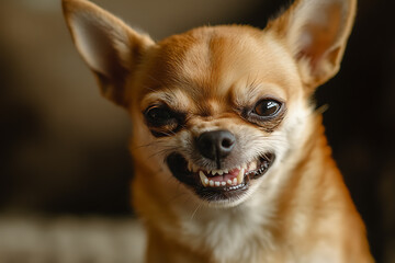 Chihuahua dog, with its characteristic small size and big personality