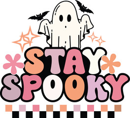 Stay spooky t-shirt design