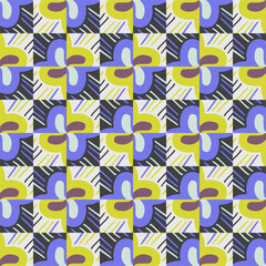 Abstract ethnic rug ornamental seamless pattern.Perfect for fashion, textile design, cute themed fabric, on wall paper, wrapping paper and home decor.