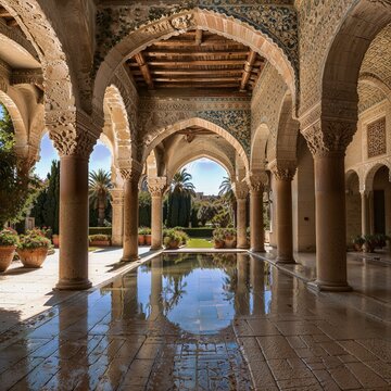 Courtyard of a mosque