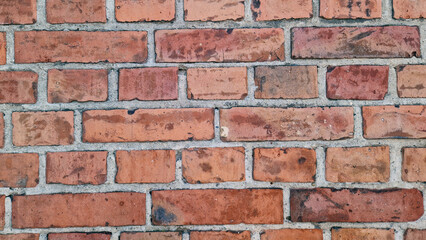 Wall from old bricks. Perfect as a background or texture.