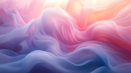 Obraz premium Soft gradient background in pastel colors