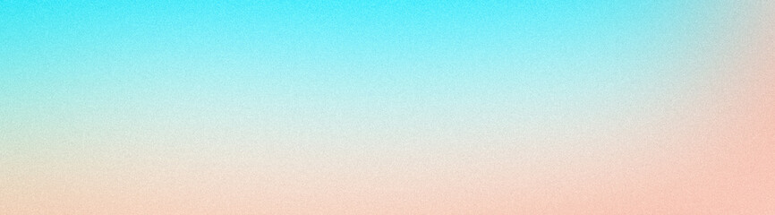 Abstract noisy gradient background of multicolored pastel colors. Color palette, colorful pattern with a soft noise effect. Holographic blurred grainy gradient banner texture