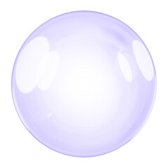 Purple bubble png round shape, transparent background