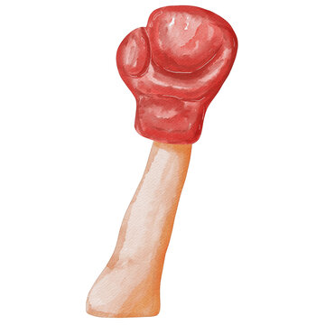 recommend clip art: watercolor boxer punch winner clip art