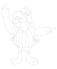 thanks giving coloring page for kids and adults both,