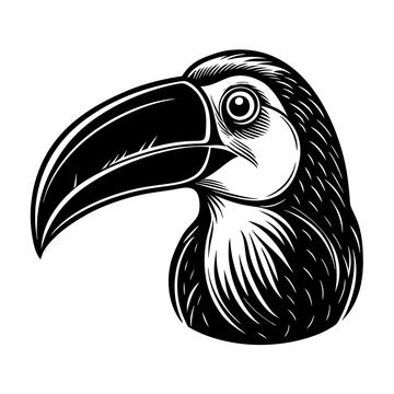 recommend clip art: toucan black vector design silhouette tattoo 