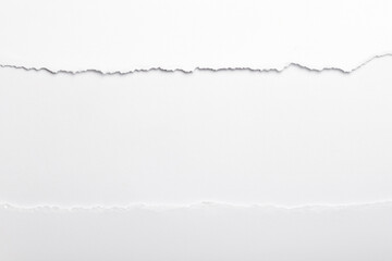 Torn White Paper with Colorful Background and Text Space