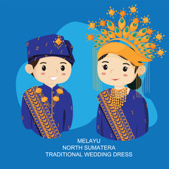 melayu traditional wedding dress Indonesian Traditional Wedding couple