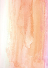 水彩で描いたピンクの背景テクスチャー