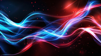 Futuristic, background, technology, abstract, network, line, light, connection, communication, future