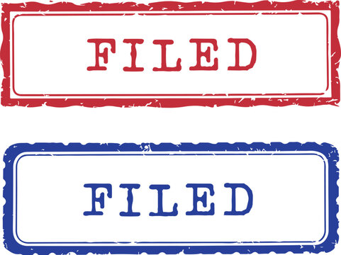 Filed Rubber Stamp Vector Bundle