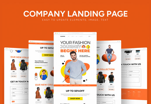 Ecommerce Landing Page