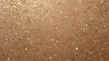 A luxurious texture of glittery gold particles, conveying richness, glamour, and sophistication with a timeless appeal.