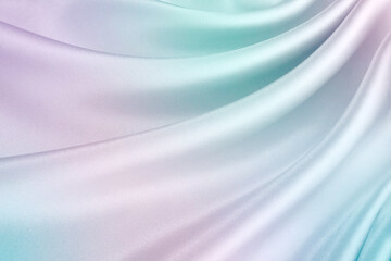流れのあるシルクサテン