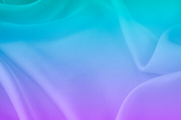 流れのあるシルクサテン