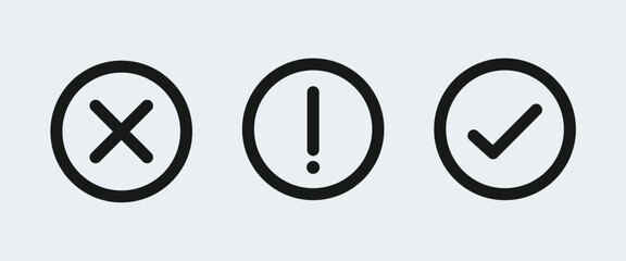 Check mark sign stock illustration