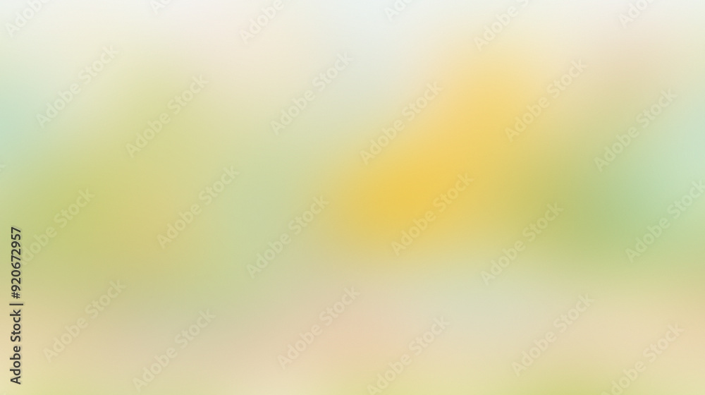 Poster bright gradient colors blend softly in a garden, reflecting the warmth of a sunny day with vibrant f