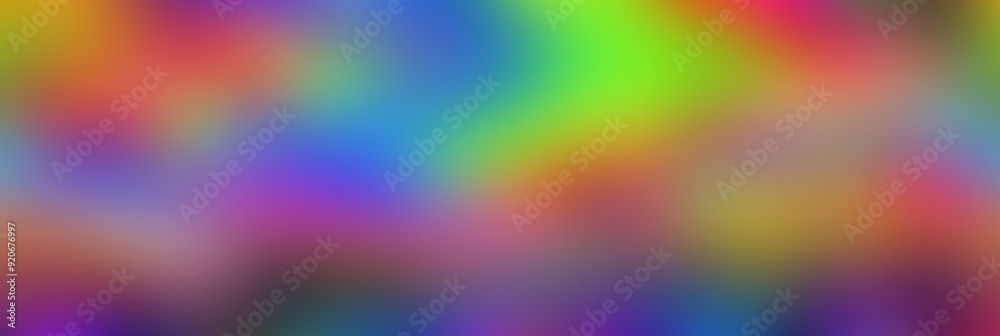 Poster A vibrant mix of colors swirls together, creating a striking, abstract pattern that captivates the viewer's attention