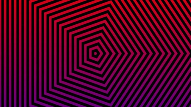 Animated abstract geometric hipster pattern polygonal background. Minimal Vector covers design. Cool halftone gradients. Black background.
