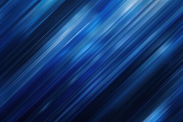 Abstract background with diagonal blue and white lines.