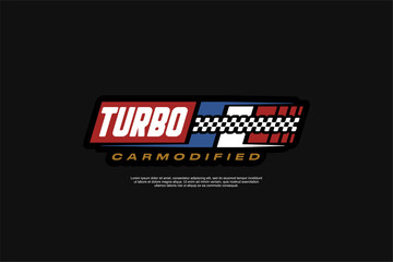 Vector Racing decal For motorcycle and cars Tshirt apparel, ready for printing