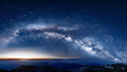 starry night sky