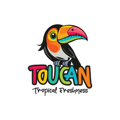 Toucan Logo Design, Tropical Freshness