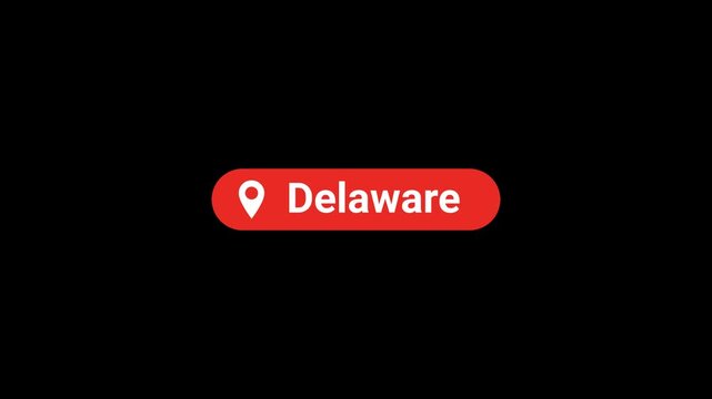 Delaware Location title Animation