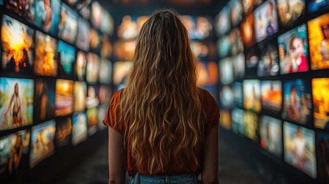 The concept of digital content, a social network service, streaming video, and NFT, which is a non-fungible token.